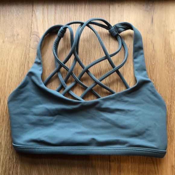 dark green free to be lulu lemon bra - Picture 3 of 4